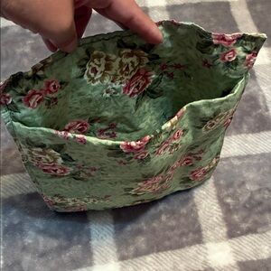 Floral Green Handmade Bag